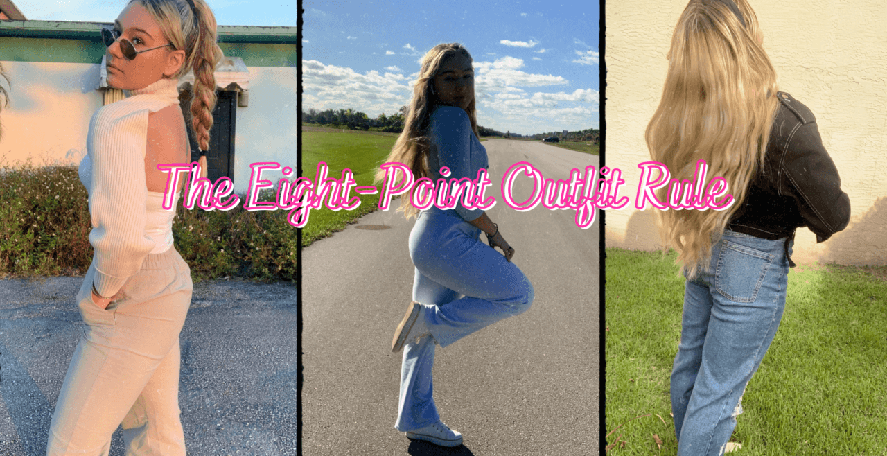 THE EIGHT-POINT OUTFIT RULE