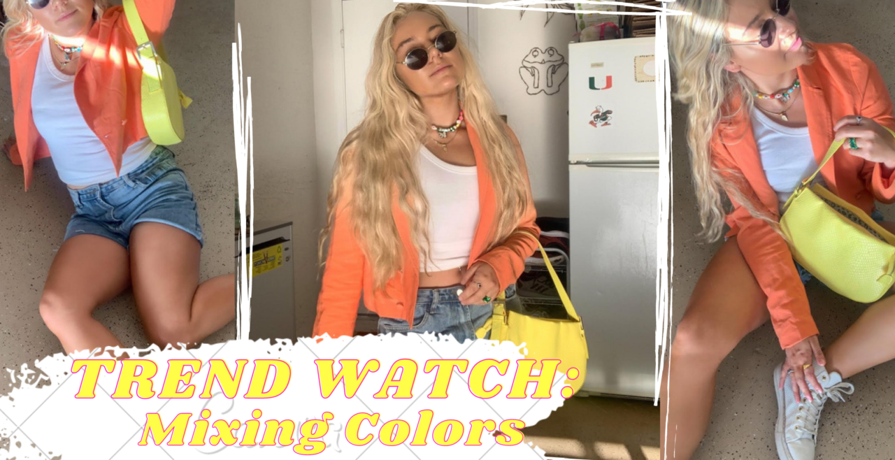 TREND WATCH: MIXING COLORS